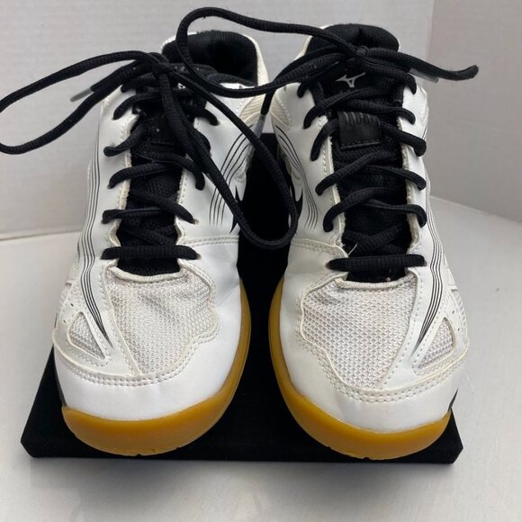 Mizuno Cyclone Speed 3 Volleyball Shoes Non Marking White Black - Picture 13 of 13